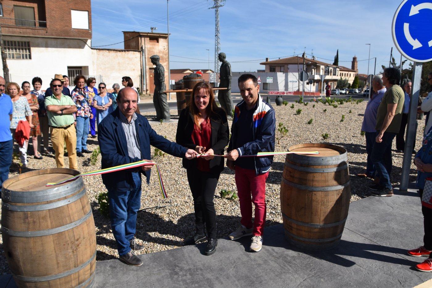 Vicente Urquía, Mapi Gutiérrez y Ángel Fernández. / SANDA