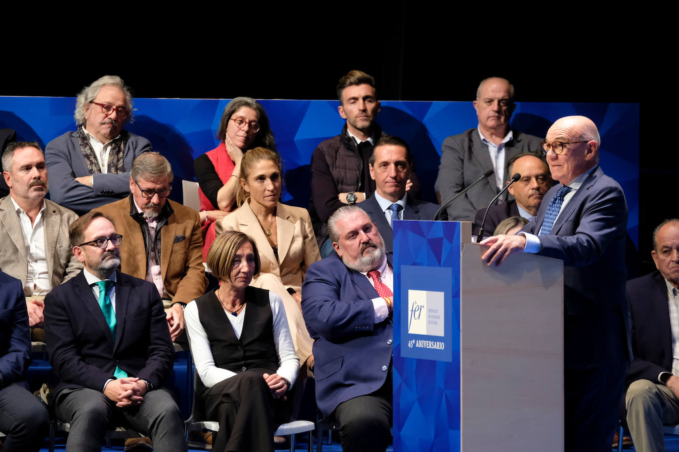 García-Calzada, durante su intervención. /FERNANDO DÍAZ