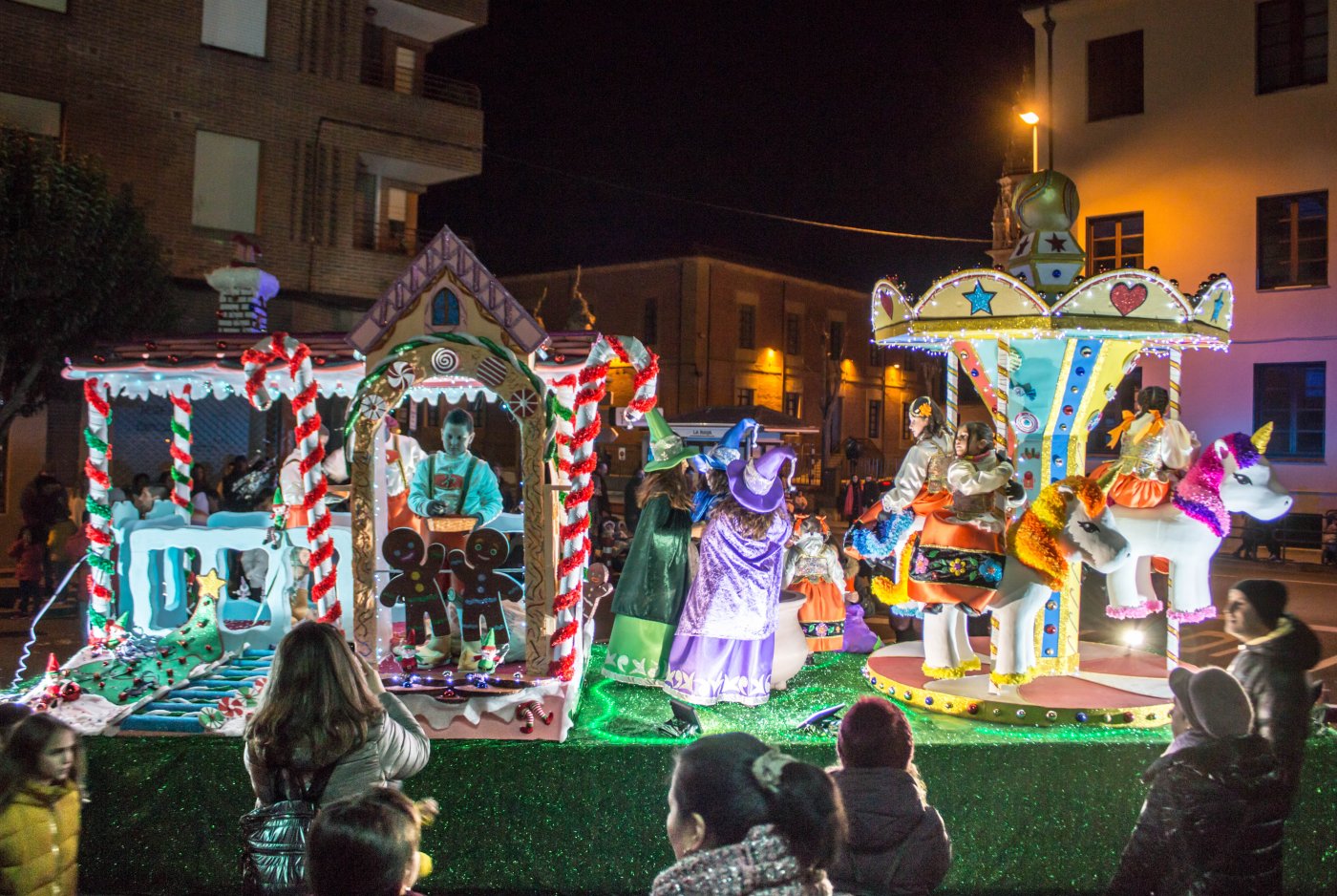 Imagen de la cabalgata de Reyes. / ALBO