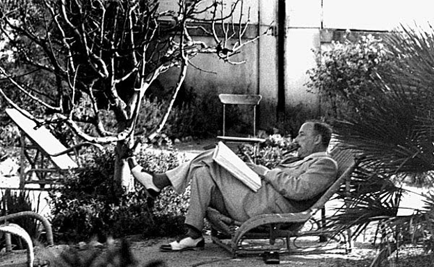 Stefan Zweig, en Estoril. /CASA STEFAN ZWEIG