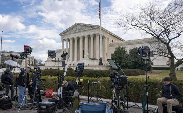 El Tribunal Supremo de Estados Unidos este martes./