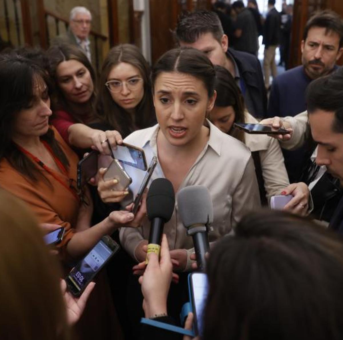 Irene Montero carga contra la gestación subrogada: «Es una forma de violencia contra las mujeres»