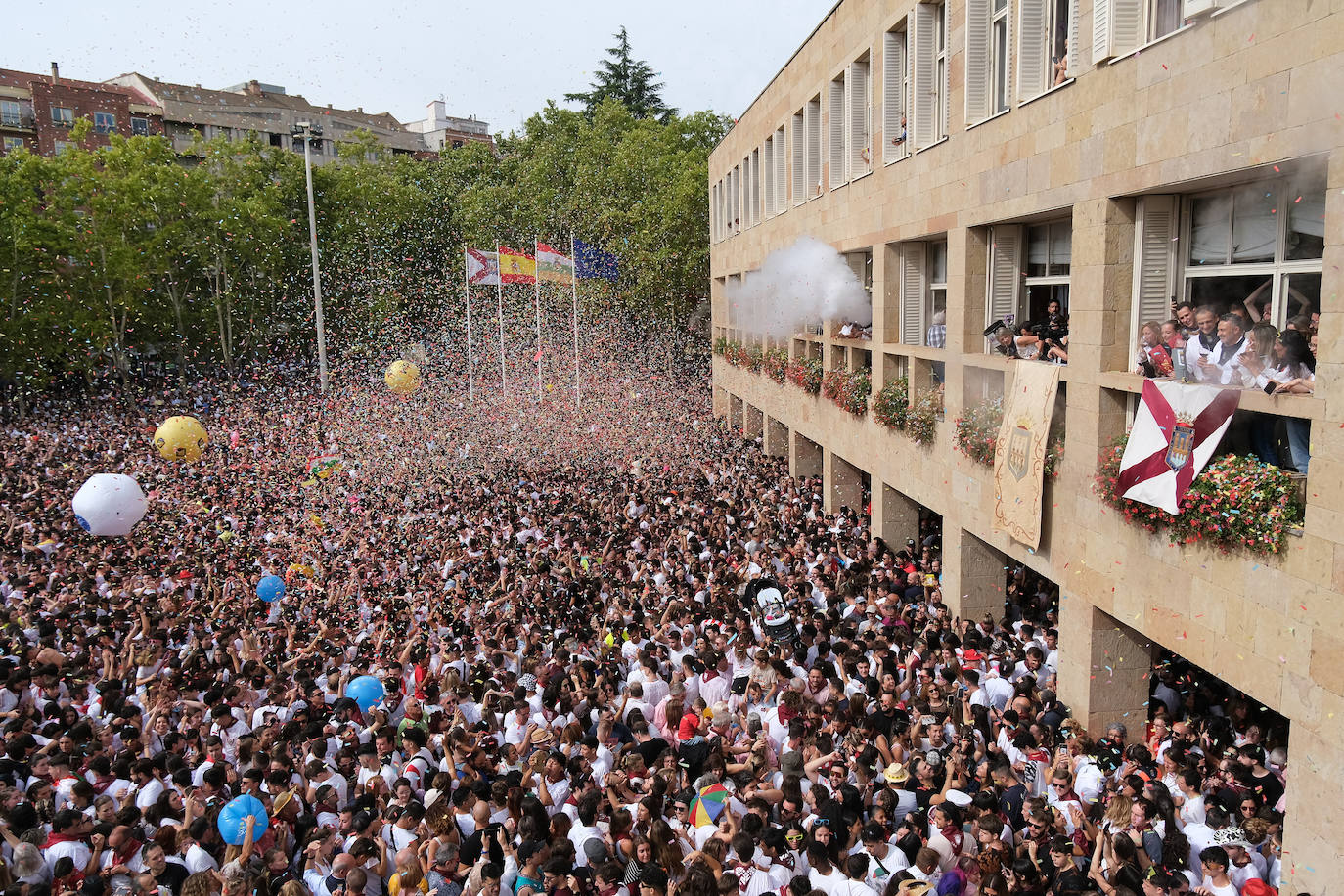 Disparo del cohete.